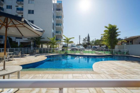 Apto alto padrão 200 m da praia de Costazul - WIFI 200MB - Piscina - Área kids - Netflix - 3 Quartos - Garagem - Cozinha equipada - Churrasqueira - Portaria 24h